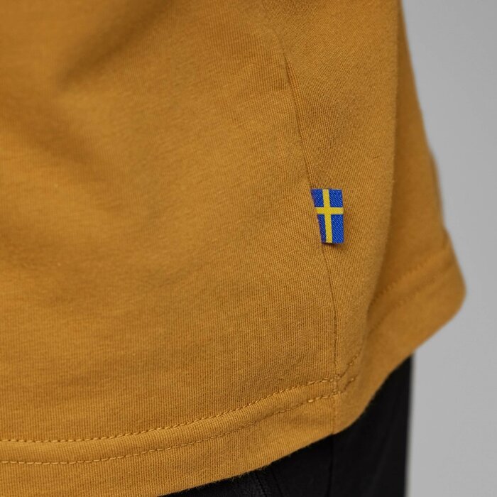 Fjallraven Fjallraven Lush Logo T-shirt M – Acorn