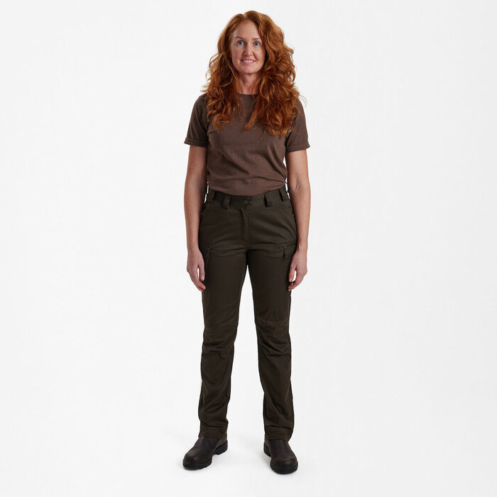 Deerhunter Deerhunter Lady Traveler broek - Chestnut brown