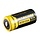 Nitecore oplaadbare RCR123A batterij 650 mAh