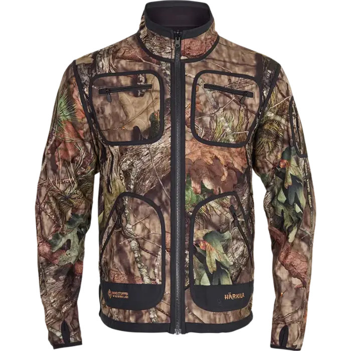 Härkila Härkila Kamko omkeerbare fleecejas MossyOak/ Black