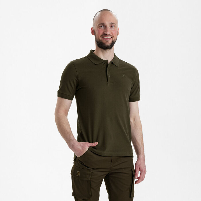 Deerhunter Deerhunter Harris Polo T-shirt Deep Green