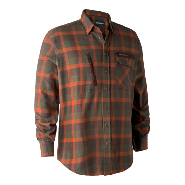 Deerhunter Deerhunter Ethan Shirt Orange Check
