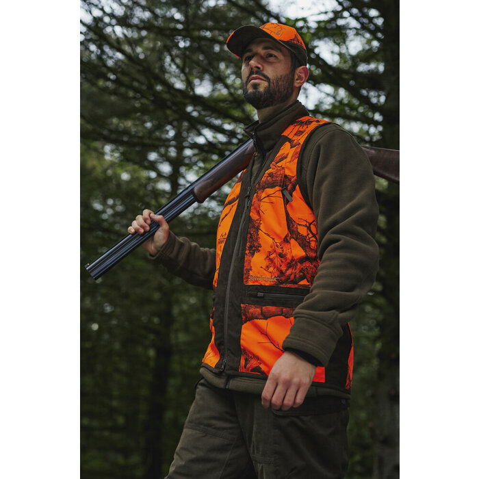 Deerhunter Deerhunter Eagle bodywarmer – Signaaloranje -camouflage