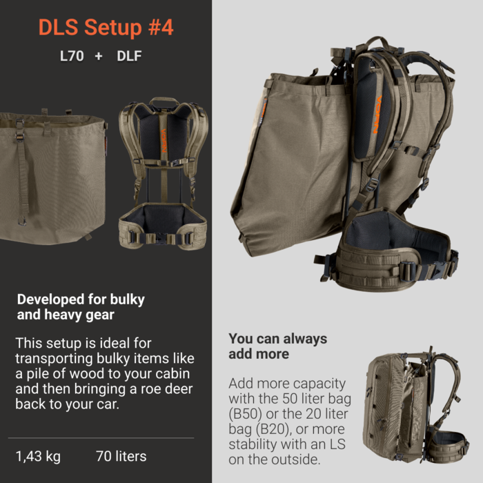 VORN VORN DLS Load Bag 70L