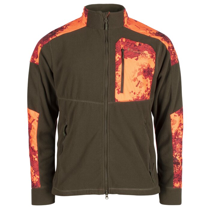 Pinewood Pinewood Smaland Hunters Camo Fleecevest bruin/ signaaloranje