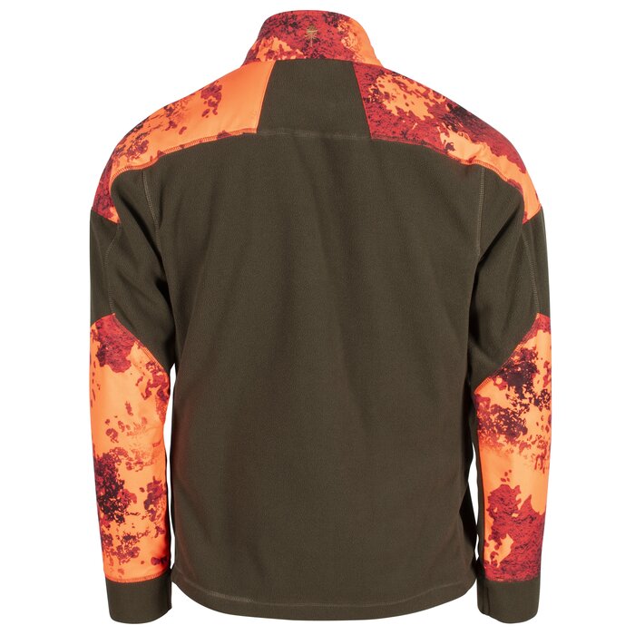 Pinewood Pinewood Smaland Hunters Camo Fleecevest bruin/ signaaloranje