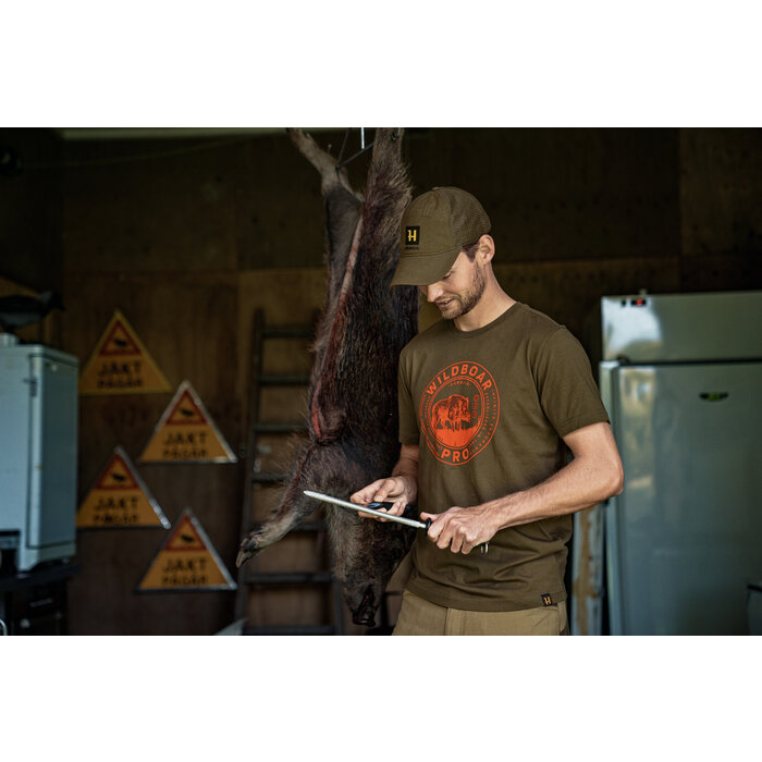 Härkila Härkila Wildboar t-shirt korte mouw groen