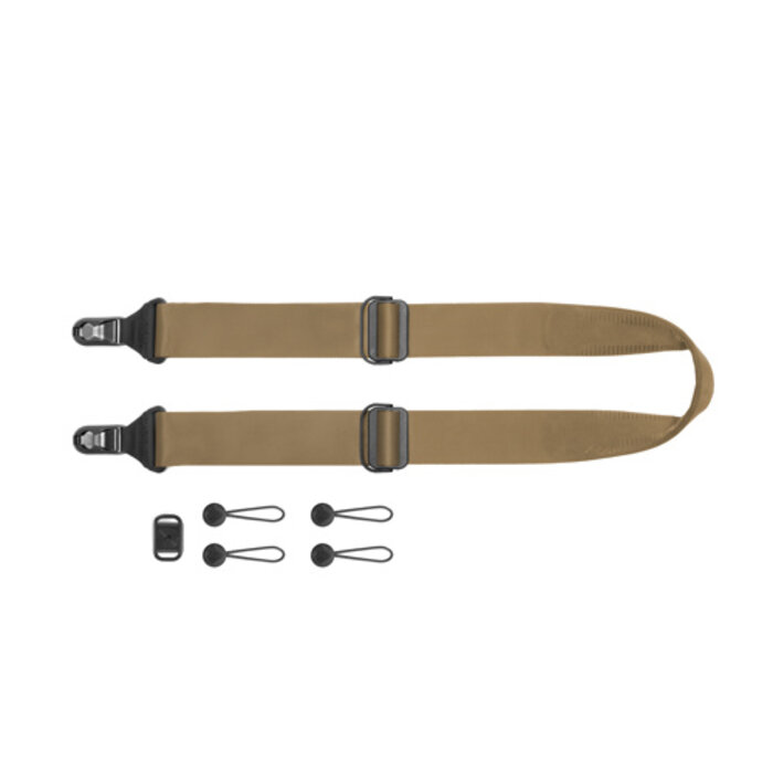 Peak Design 'slide' Coyote | draagband voor warmtebeeldkijkers