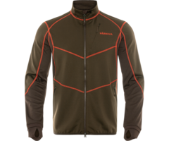 Härkila Härkila Scandinavian fleece jacket  Willow green/Shadow brown