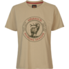 Härkila Härkila Stag Badge S/S T-shirt W – Sand