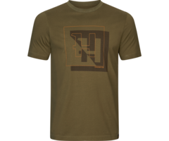 Härkila Härkila H-logo S/S T-shirt – Dark Olive