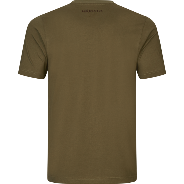 Härkila Härkila H-logo S/S T-shirt – Dark Olive