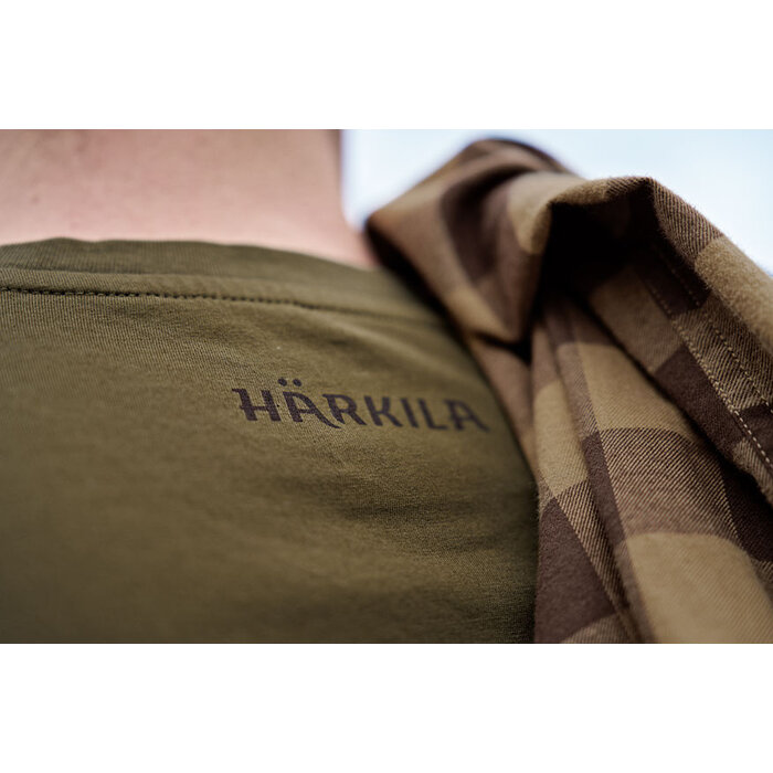 Härkila Härkila H-logo S/S T-shirt – Dark Olive