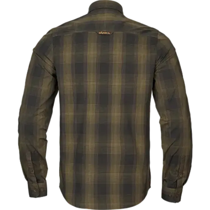 Härkila Härkila Akkan Overhemd – Willow green / shadow brown