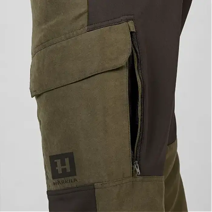Härkila Härkila Scandinavian trousers Willow green/Deep brown