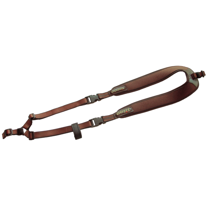 Niggeloh Niggeloh rugzak geweerriem Titan II bruin neopreen