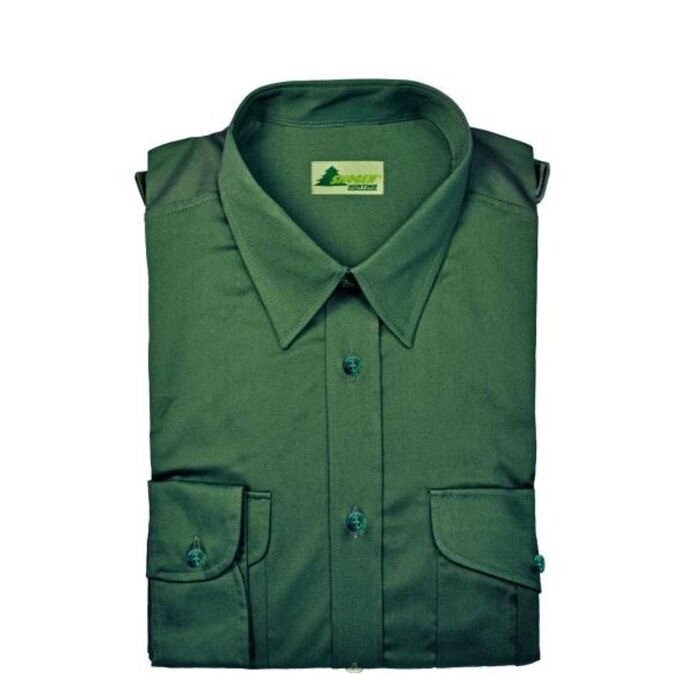 Overhemd met epauletten houder