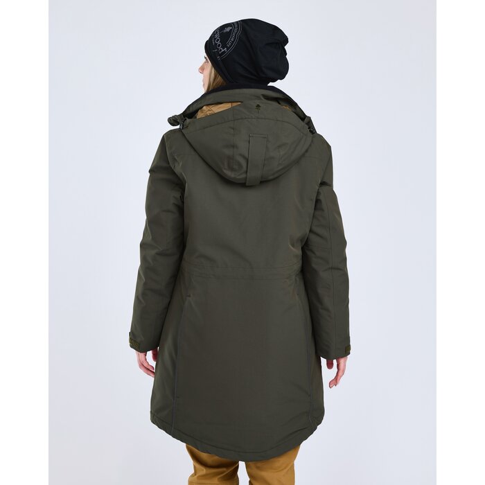 Pinewood Pinewood Wilda Padded Parka jas – mosgroen