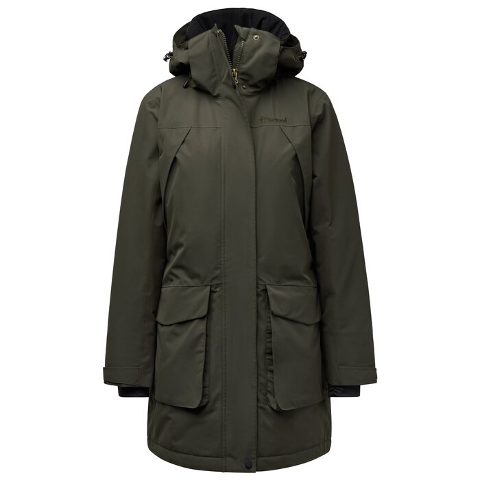 Pinewood Pinewood Wilda Padded Parka jas – mosgroen
