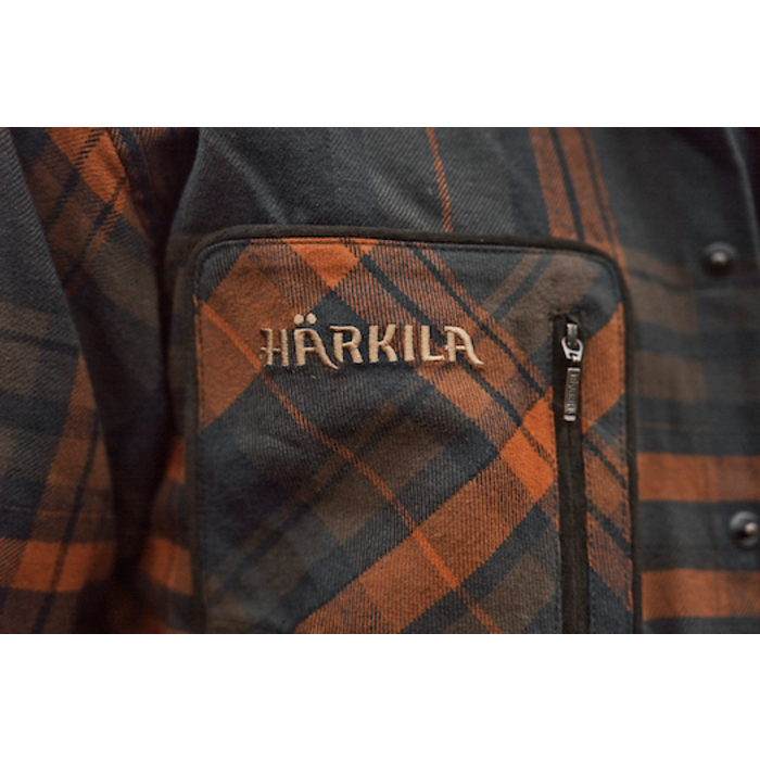 Härkila Harkila Pajala overhemd – Bombay brown