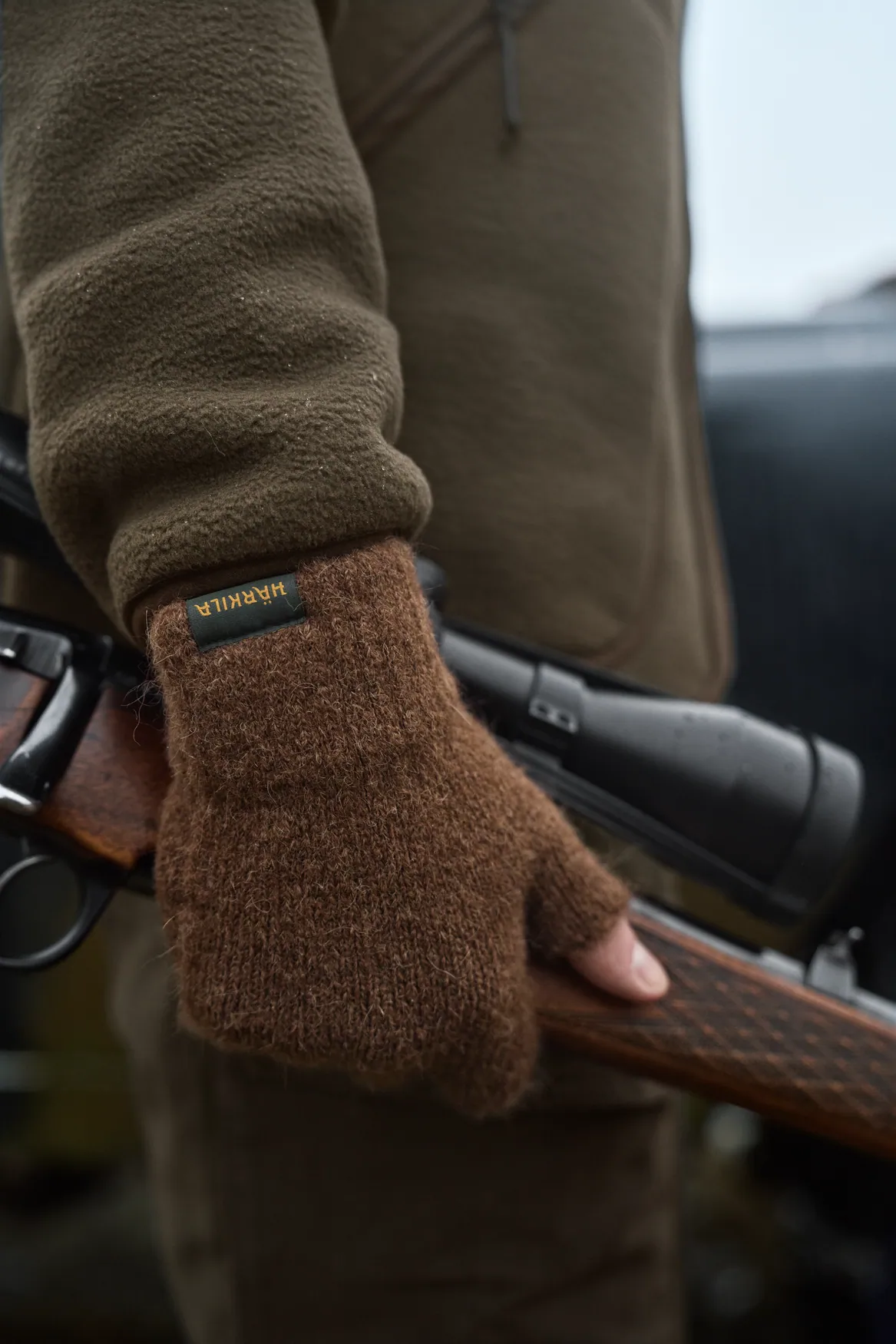 Härkila Harkila Alpacka half-finger handschoen