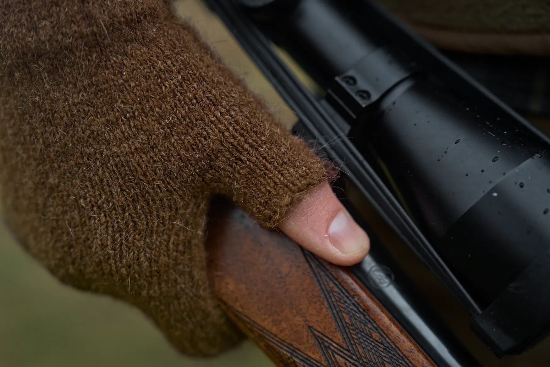 Härkila Harkila Alpacka half-finger handschoen