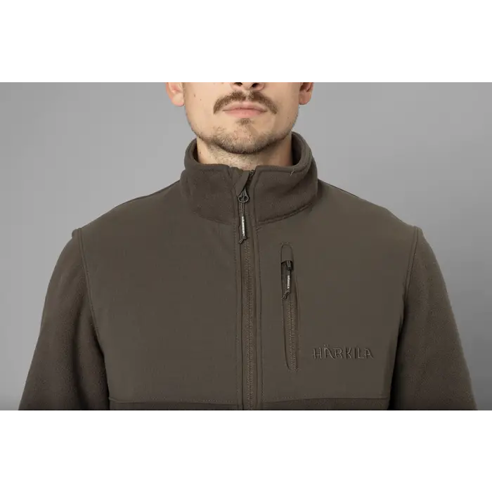 Härkila Härkila Fjell fleecevest - Jet set meteoriet