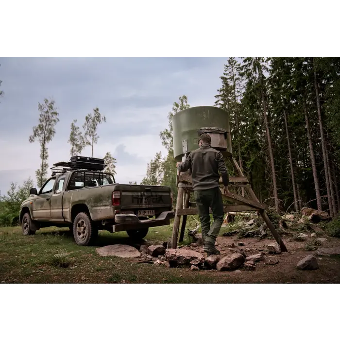 Härkila Härkila Fjell fleecevest - Jet set meteoriet