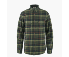Fjallraven Fjallraven Singi Heavy Flannel Shirt M | Black/Deep Forest