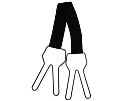 Veerwild drager, dubbel. Met elastische band