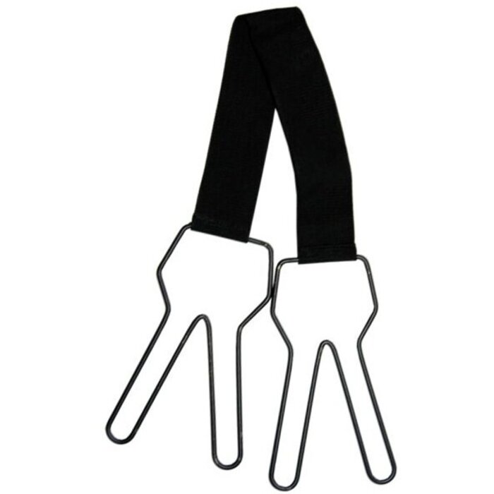 Veerwild drager, dubbel. Met elastische band