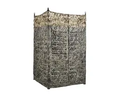 Camouflage hutje 'harmonica' Groen