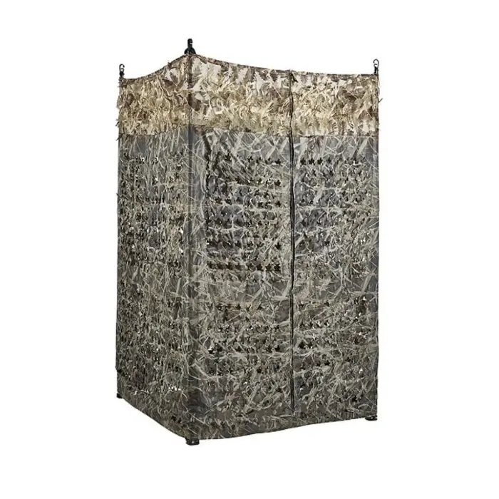 Camouflage hutje 'harmonica' Groen