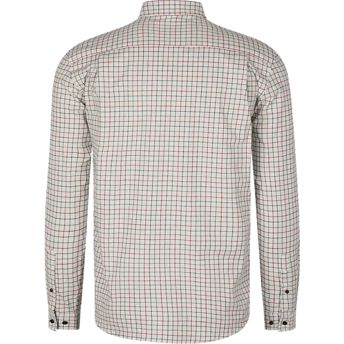 Seeland Seeland Oxford shooting shirt | Grapeleaf/Terracotta ruit