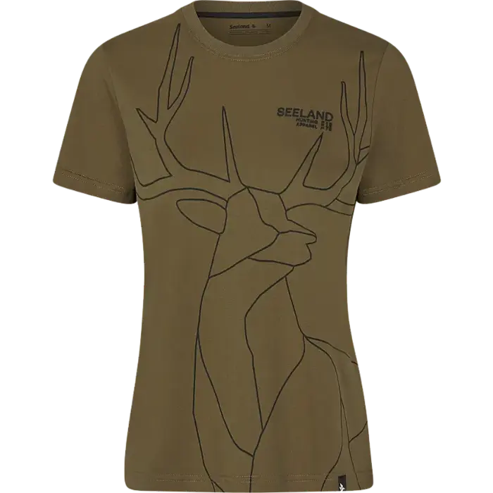 Seeland Seeland Deer On Line t-shirt dames