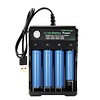 Oplader voor 18650 batterijen