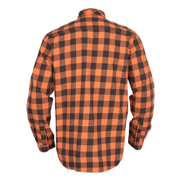 Härkila Härkila Scandinavian overhemd | Oranje geblokt