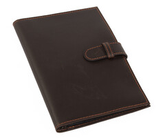 Mjoelner Hunting Leren map voor jachtakte en documenten