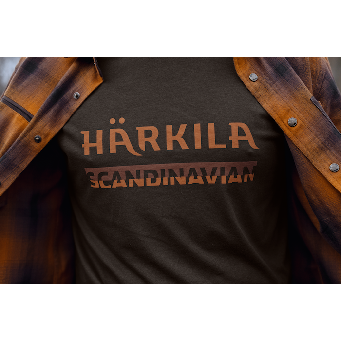Härkila Harkila Scandinavian t-shirt | shadow brown