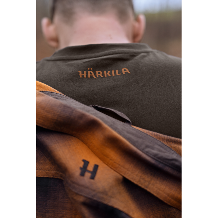 Härkila Harkila Scandinavian t-shirt | shadow brown