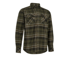 Deerhunter Deerhunter Caleb flanel overhemd | Groen geruit