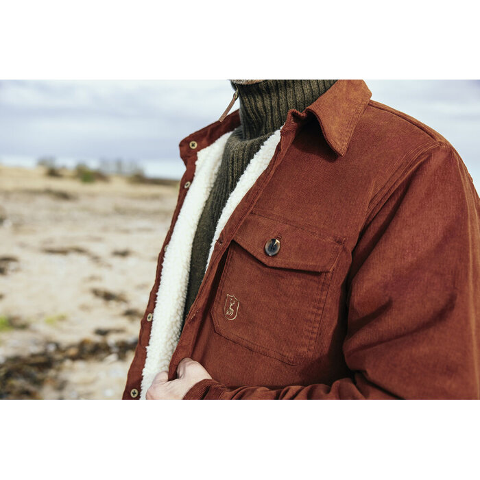 Deerhunter Deerhunter Sherpa corduroy jas Rustleaf