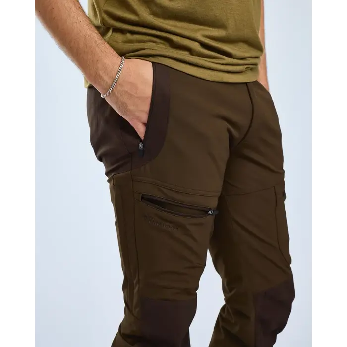 Pinewood Pinewood Finnveden Hybrid broek M | donkerbruin