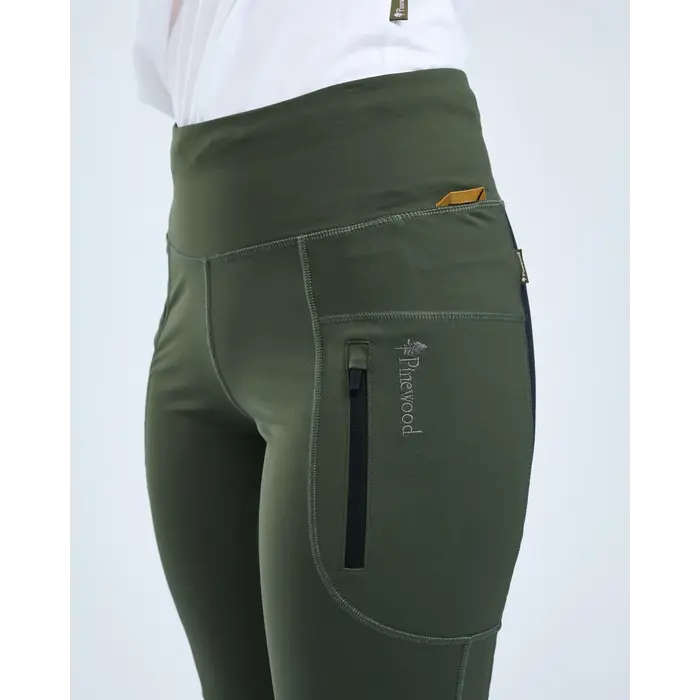 Pinewood Pinewood Finnveden Active tights W | Groen