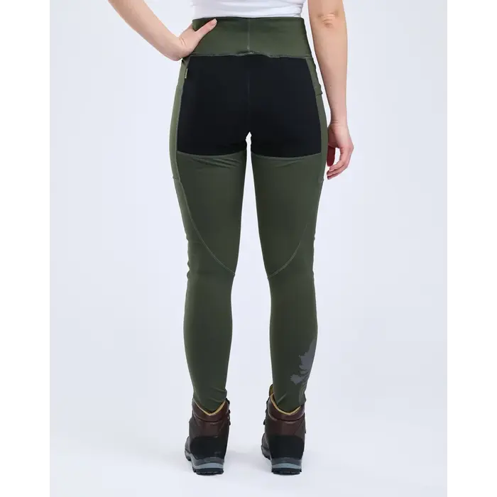 Pinewood Pinewood Finnveden Active tights W | Groen