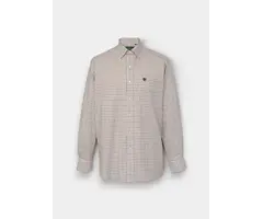 Alan Paine Alan Paine Ilkley shirt | Offwhite / Rood geruit