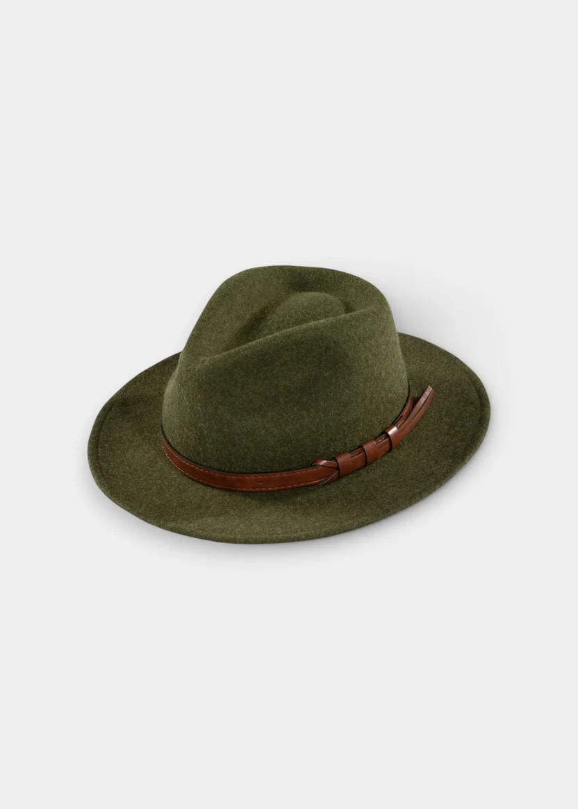 Alan Paine Alan Paine Richmond vilten hoed | Olive
