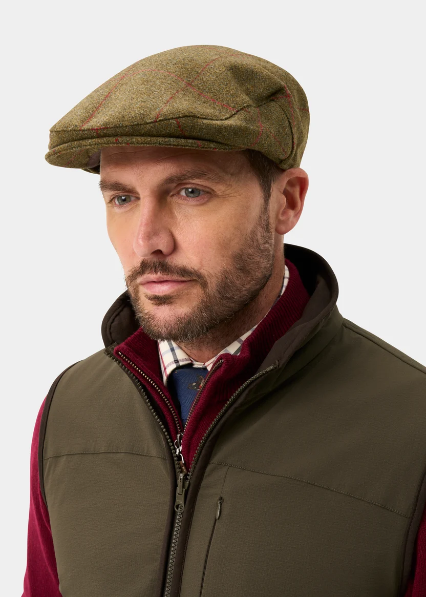 Alan Paine Alan Paine Combrook flat cap | Sage