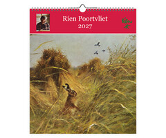 Rien Poortvliet wandkalender haas 2027