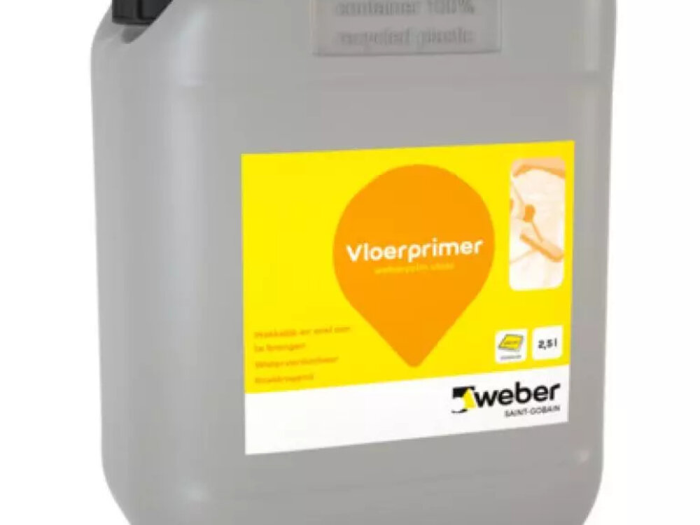 Weber Beamix Weberprim floor - Bodengrundierung für Nivellier- und Fliesenlegerarbeiten (2,5L)